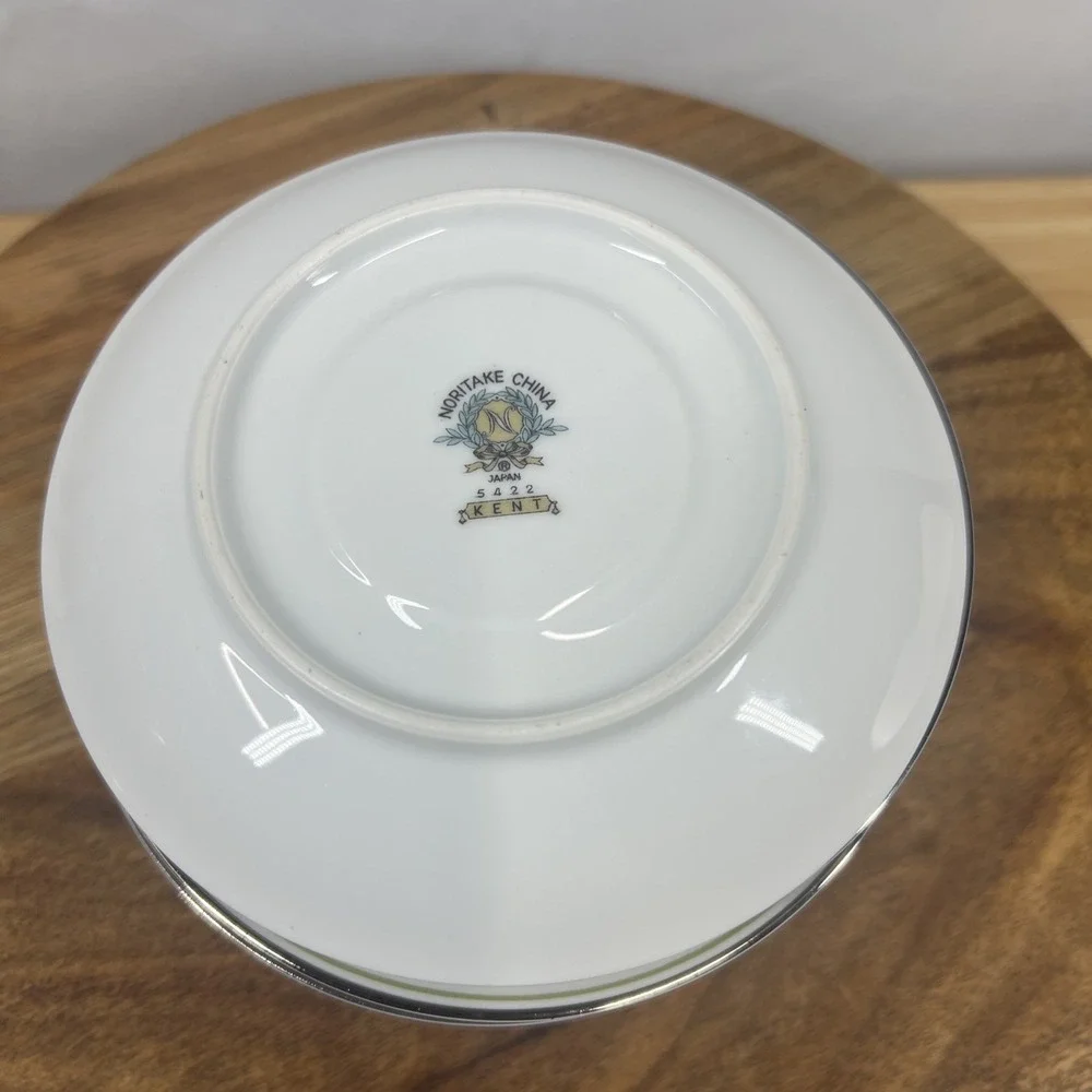 Noritake China Kent 5422 Bread Butter Plates Set of 9 Pink Floral Japan‎